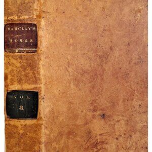 Barclay Works 1831 Georgian Era Leather Christian Labors Volume 3 Rare HC WHBS